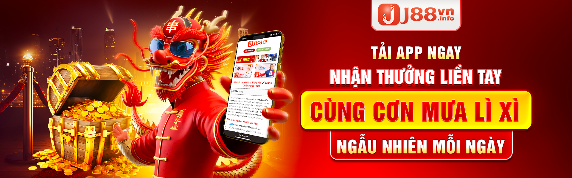 TẢI APP J88 NGAY NHẬN THƯỞNG LIỀN TAY