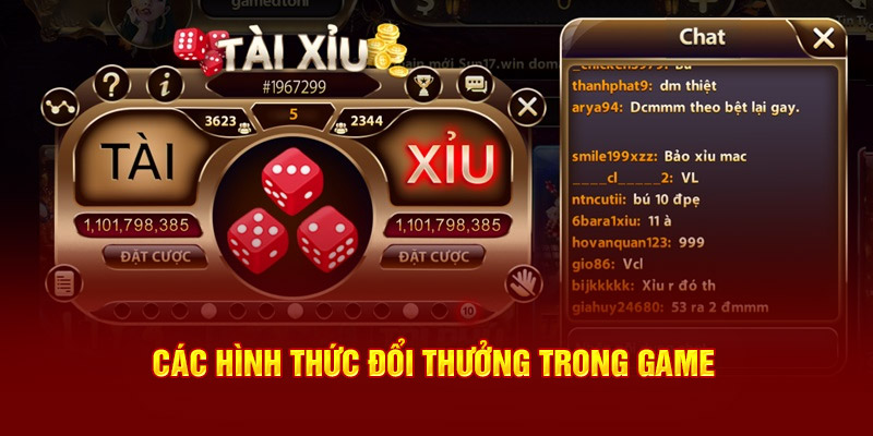 Các hình thức đổi thưởng trong game